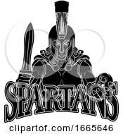 Poster, Art Print Of Spartan Trojan Gladiator Gamer Warrior Woman
