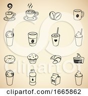 Poster, Art Print Of Coffee Icons
