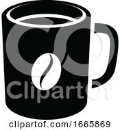 Poster, Art Print Of Black And White Coffee Mug