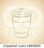 Poster, Art Print Of Take Out Coffee Cup