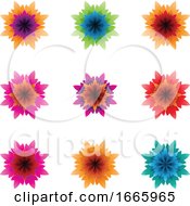 Poster, Art Print Of Flower Icons