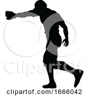 Baseball Player Silhouette