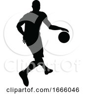 Basketballl Player Silhouette