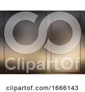 Poster, Art Print Of Abstract Metal Background