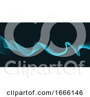 Poster, Art Print Of Abstract Waves Design Background