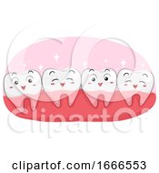 Poster, Art Print Of Teeth Happy Healthy Illustration