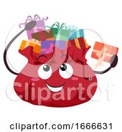 Mascot Gift Bag Illustration