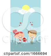 Poster, Art Print Of Valentine Couple