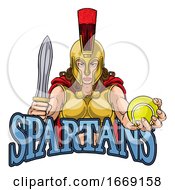 Spartan Trojan Gladiator Tennis Warrior Woman