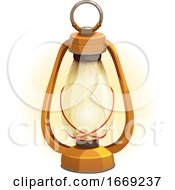 Poster, Art Print Of Glowing Lantern