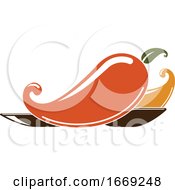 Poster, Art Print Of Indian Chili Peppers