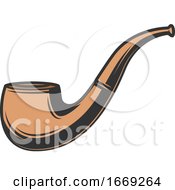 Tobacco Pipe by Vector Tradition SM