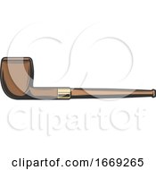 Tobacco Pipe by Vector Tradition SM