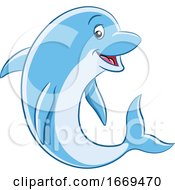 Cartoon Dolphin