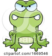 Poster, Art Print Of Cartoon Mad Frog