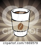 Poster, Art Print Of Coffee Over Rays