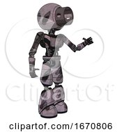 Poster, Art Print Of Robot Containing Cable Connector Head And Light Chest Exoshielding And Ultralight Chest Exosuit And Light Leg Exoshielding Sketch Pad Wet Ink Smudge Interacting