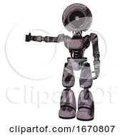 Poster, Art Print Of Robot Containing Cable Connector Head And Light Chest Exoshielding And Ultralight Chest Exosuit And Light Leg Exoshielding Sketch Pad Wet Ink Smudge Arm Out Holding Invisible Object