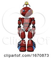 Android Containing Oval Wide Head And Telescopic Steampunk Eyes And Minibot Ornament And Light Chest Exoshielding And Red Chest Button And Light Leg Exoshielding And Megneto Hovers Foot Mod