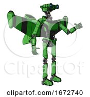 Mech Containing Dual Retro Camera Head And Simple Blue Telescopic Eye Head And Light Chest Exoshielding And Ultralight Chest Exosuit And Stellar Jet Wing Rocket Pack And Ultralight Foot Exosuit