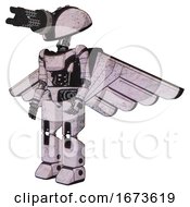 Poster, Art Print Of Automaton Containing Gatling Gun Face Design And Light Chest Exoshielding And Ultralight Chest Exosuit And Pilots Wings Assembly And Prototype Exoplate Legs Sketch Pad Dirty Smudge