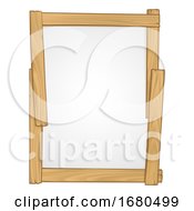 Poster, Art Print Of Wood Frame Sign Background Design Element