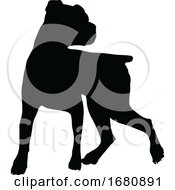 Poster, Art Print Of Dog Silhouette Pet Animal