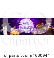 Poster, Art Print Of Halloween Banner