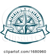 Poster, Art Print Of Compass Rose Logo