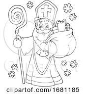 Poster, Art Print Of Saint Nicholas