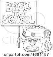 Poster, Art Print Of School Bag