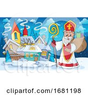 Poster, Art Print Of Saint Nicholas