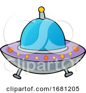 Flying Saucer UFO by visekart