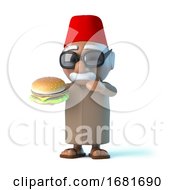 3d Moroccan Loves Beefburgers by Steve Young