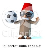 3d Moroccan Loves Football
