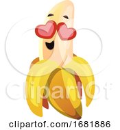 Poster, Art Print Of Banana In Love