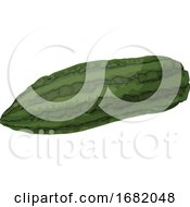 Poster, Art Print Of Green Bitter Melon
