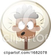 Poster, Art Print Of Cartoon Character Of Child Feeling Confused