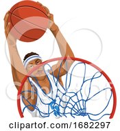 Basketball Player In Action
