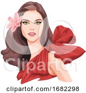 Poster, Art Print Of Beautiful Young Woman