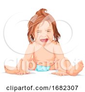Poster, Art Print Of Crying Baby