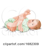 Poster, Art Print Of Cute Little Baby Boy