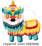 Traditional Chinese Dragon Monsterillustration