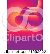 Poster, Art Print Of Abstract Background With Colourful Swirl