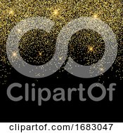 Poster, Art Print Of Gold Glitter Background