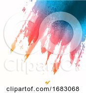 Poster, Art Print Of Watercolour Splat Background