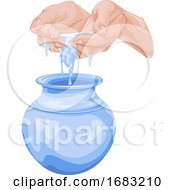 Poster, Art Print Of Save Water Concept