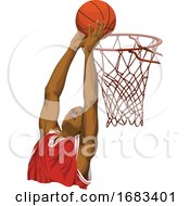 Basketball Player In Action