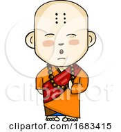 A Buddhist Monk by Morphart Creations