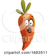 Poster, Art Print Of Surprised Carrot
